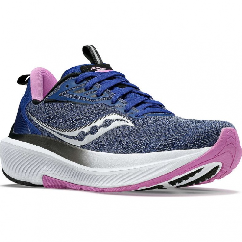 Women's Saucony Echelon 9 Running Shoes Indigo | CANADA YMKQZHE