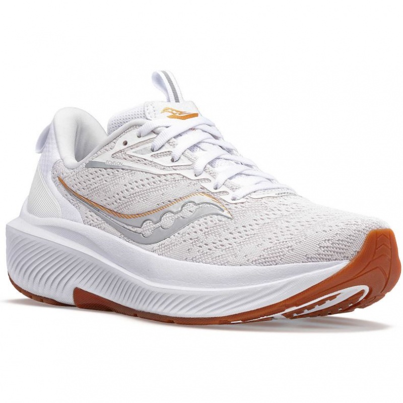 Women's Saucony Echelon 9 Running Shoes White | CANADA AHTXDRU