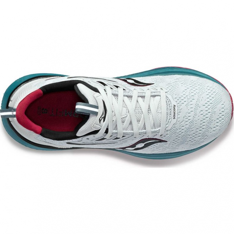 Women's Saucony Echelon 9 Running Shoes White | CANADA KGLPTCM