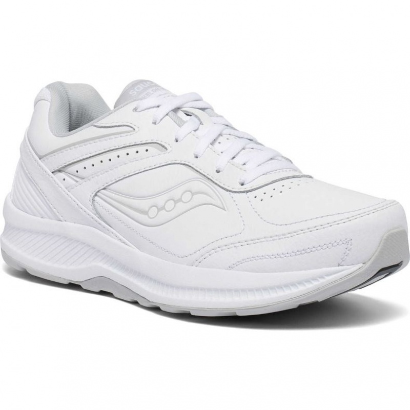 Women's Saucony Echelon Walker 3 Walking Shoes White | CANADA FZIMPWN