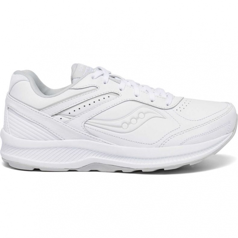 Women\'s Saucony Echelon Walker 3 Walking Shoes White | CANADA FZIMPWN