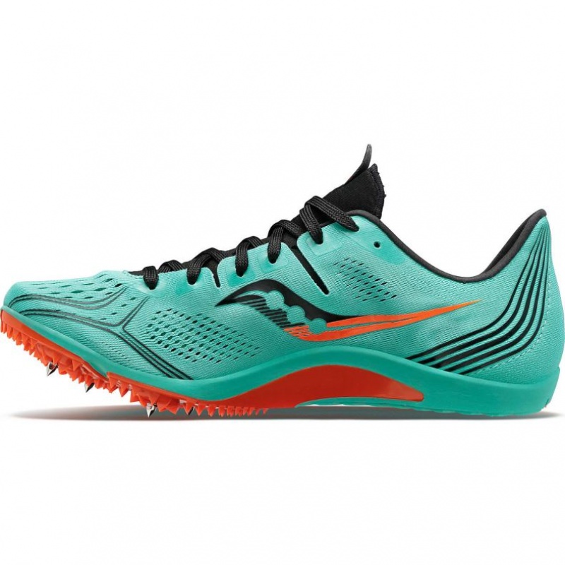 Women's Saucony Endorphin 3 Spikes Turquoise | CANADA XKFVUYR