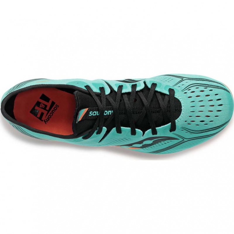 Women's Saucony Endorphin 3 Spikes Turquoise | CANADA XKFVUYR