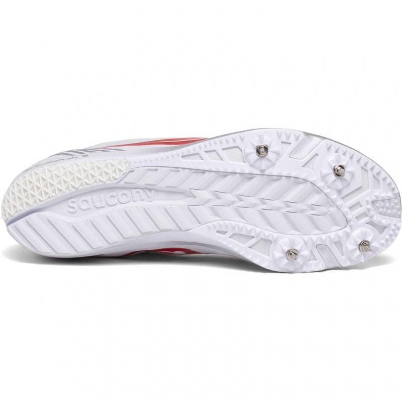 Women's Saucony Endorphin 3 Spikes White | CANADA YEAQWBP