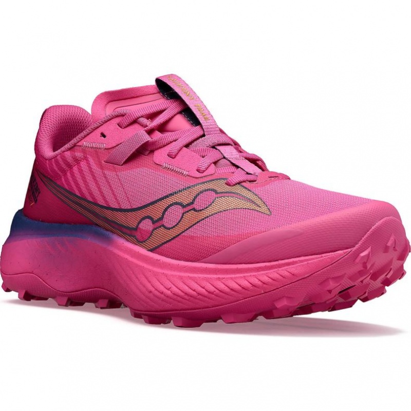 Women's Saucony Endorphin Edge Running Shoes Pink | CANADA OTQNJUP