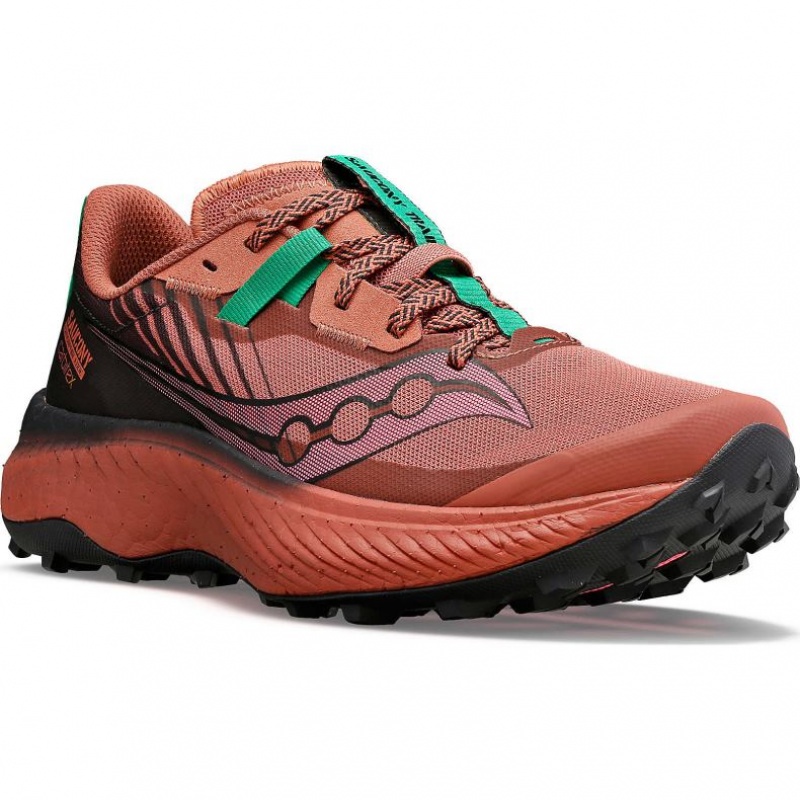 Women's Saucony Endorphin Edge Trail Running Shoes Coral | CANADA BFYPIVS