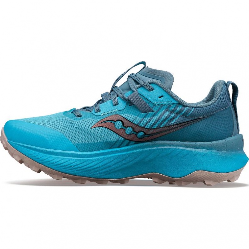 Women's Saucony Endorphin Edge Trail Running Shoes Blue | CANADA DLIKMOC