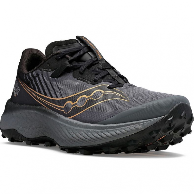 Women's Saucony Endorphin Edge Trail Running Shoes Black | CANADA ZOUVWMS