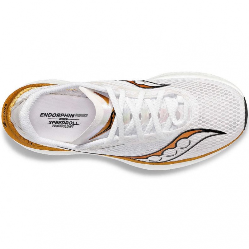 Women's Saucony Endorphin Pro 3 Running Shoes White | CANADA OWCKGRV