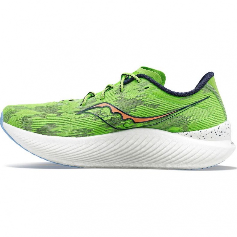 Women's Saucony Endorphin Pro 3 Running Shoes Green | CANADA IJCZOKM