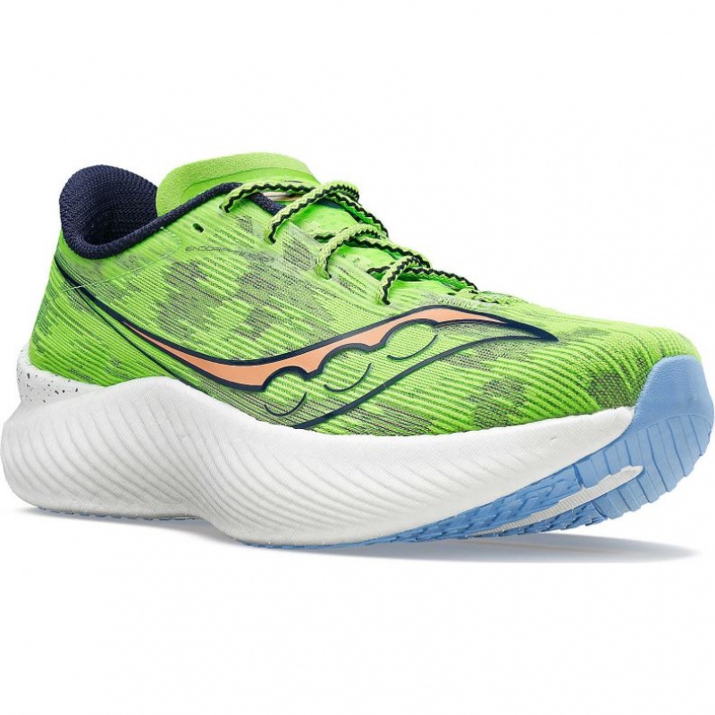 Women's Saucony Endorphin Pro 3 Running Shoes Green | CANADA IJCZOKM