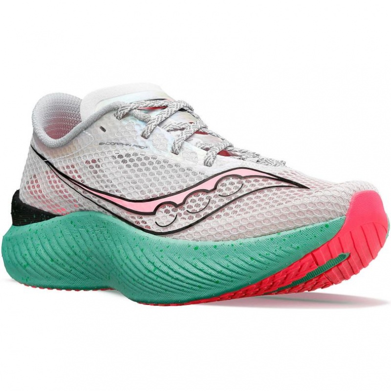 Women's Saucony Endorphin Pro 3 Running Shoes White | CANADA MSYZDRO