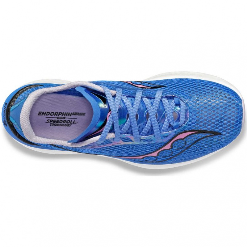 Women's Saucony Endorphin Pro 3 Running Shoes Blue | CANADA WOLGUEF