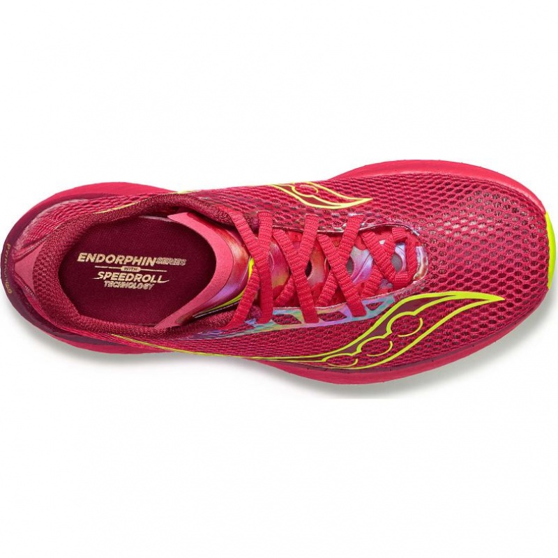 Women's Saucony Endorphin Pro 3 Running Shoes Red | CANADA WONHAIE