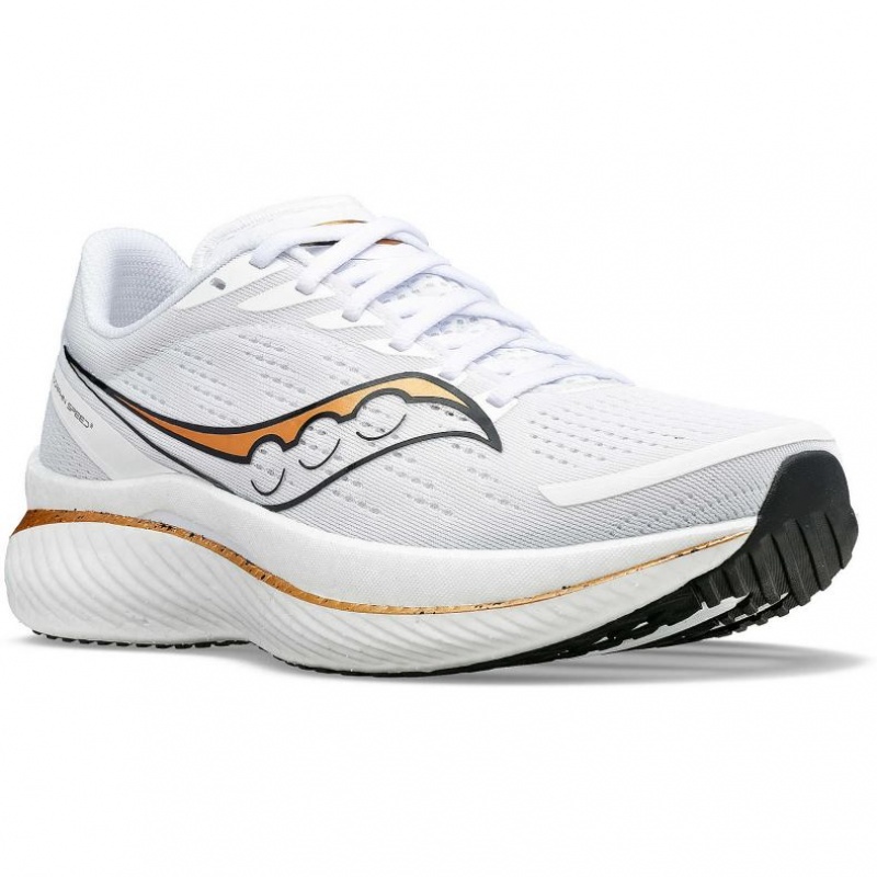 Women's Saucony Endorphin Speed 3 Running Shoes White | CANADA ZRAXULG