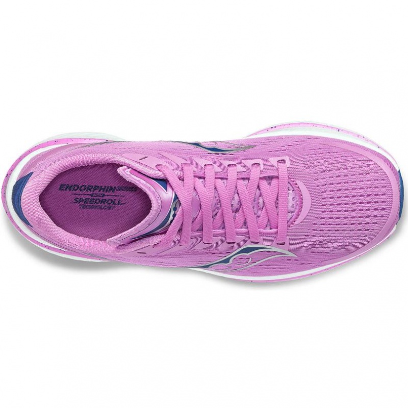 Women's Saucony Endorphin Speed 3 Running Shoes Purple | CANADA PSTLZIH