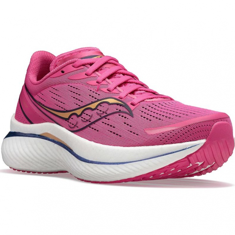 Women's Saucony Endorphin Speed 3 Running Shoes Pink | CANADA NWXUOKG