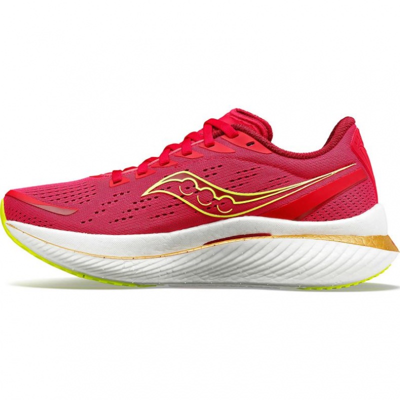 Women's Saucony Endorphin Speed 3 Running Shoes Red | CANADA DNHKMRZ