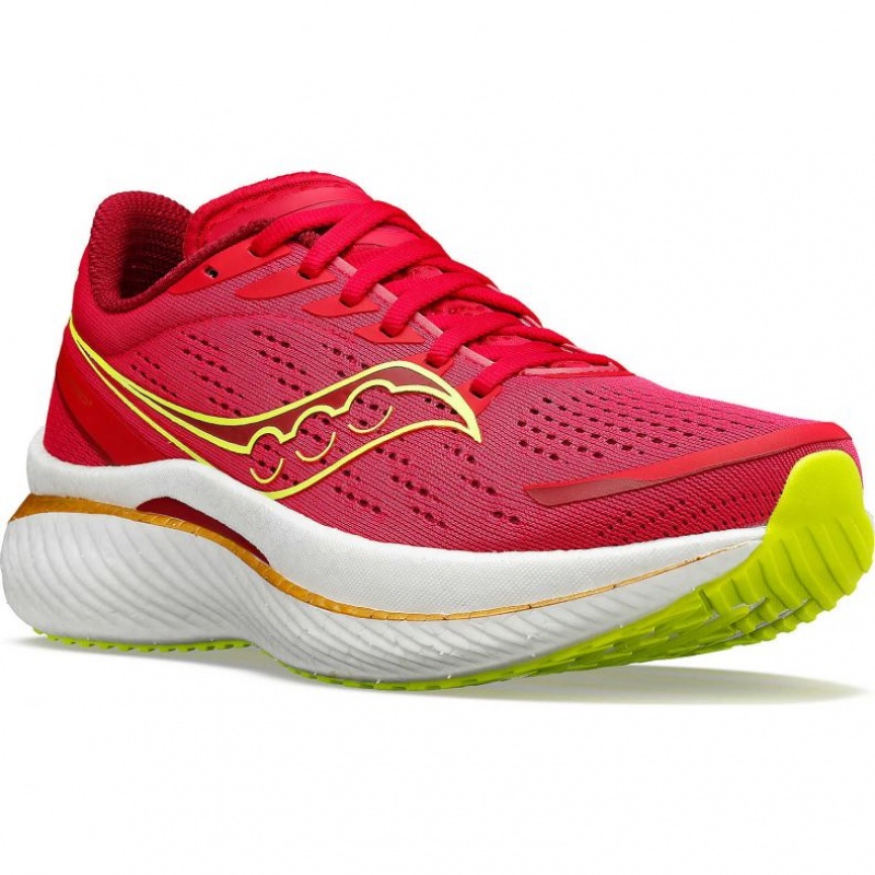 Women's Saucony Endorphin Speed 3 Running Shoes Red | CANADA DNHKMRZ