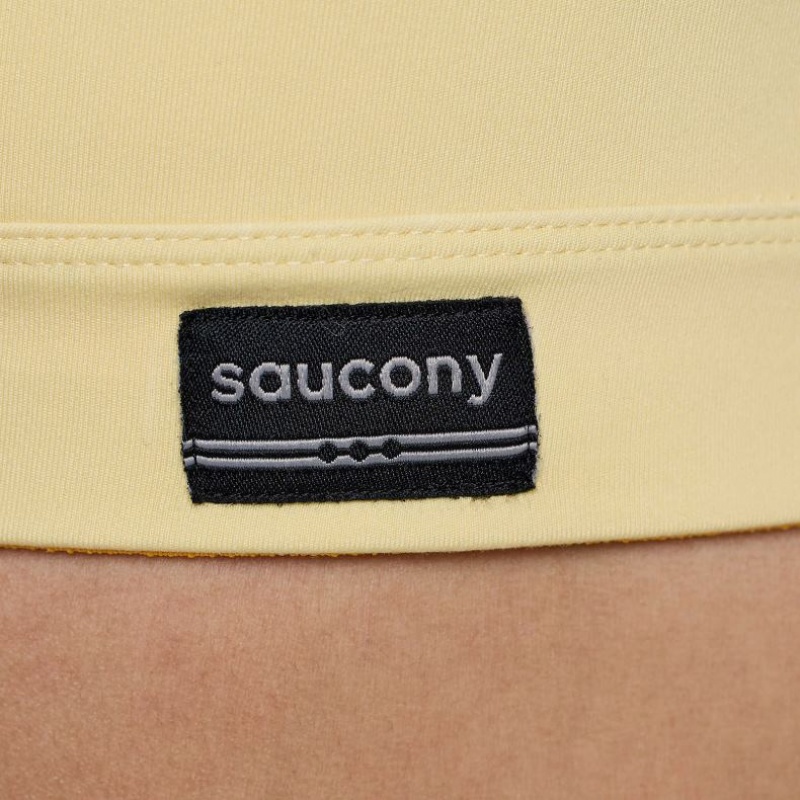 Women's Saucony Fortify Bra Yellow | CANADA DPWXUKI