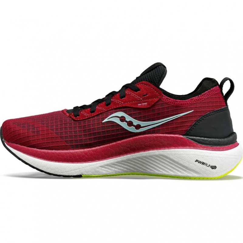 Women's Saucony Freedom Crossport Running Shoes Red | CANADA SQXIDNE