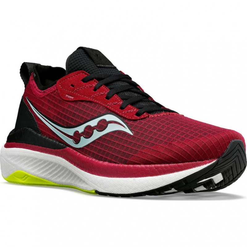 Women's Saucony Freedom Crossport Running Shoes Red | CANADA SQXIDNE