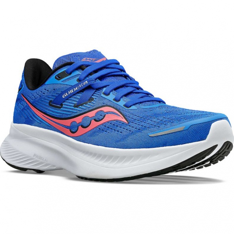 Women's Saucony Guide 16 Running Shoes Blue | CANADA NAQIGDX