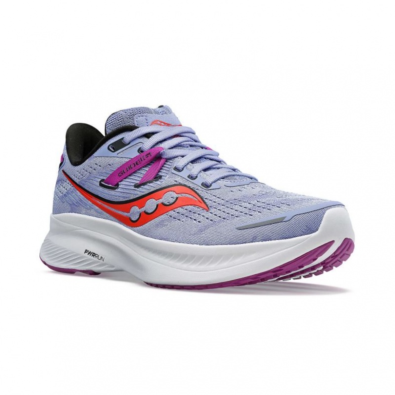 Women's Saucony Guide 16 Running Shoes Purple | CANADA MXJPFIA