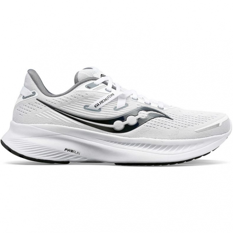 Women\'s Saucony Guide 16 Running Shoes White | CANADA BKPNOJQ