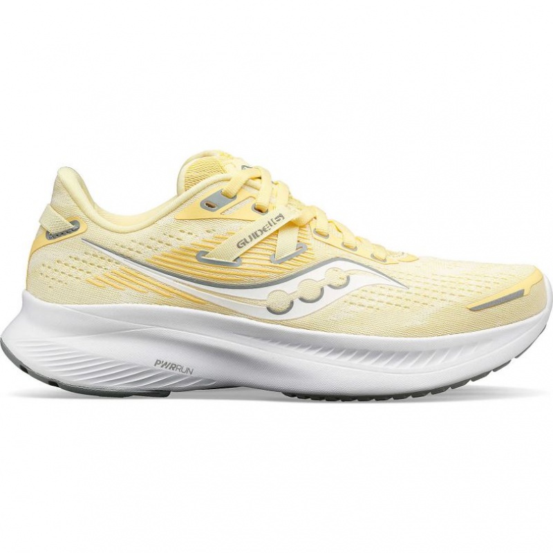 Women\'s Saucony Guide 16 Running Shoes Yellow | CANADA IFEKPYU