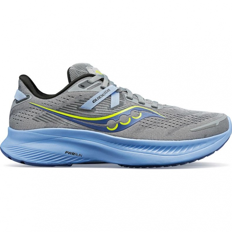 Women\'s Saucony Guide 16 Wide Running Shoes Grey | CANADA PAYCZNW