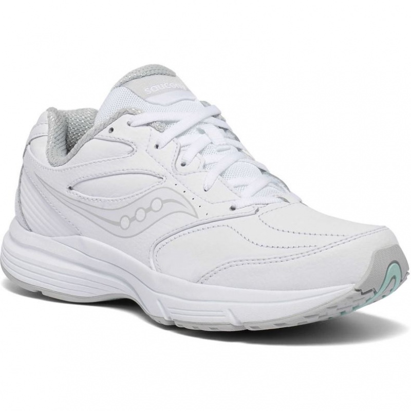 Women's Saucony Integrity Walker 3 Extra Wide Running Shoes White | CANADA EDYMFQH