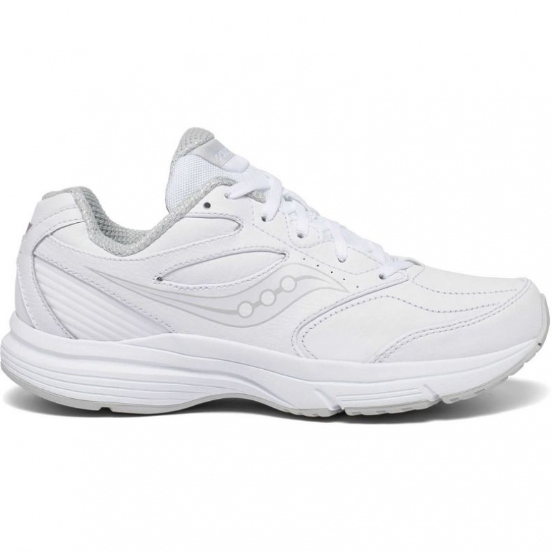 Women\'s Saucony Integrity Walker 3 Extra Wide Running Shoes White | CANADA EDYMFQH