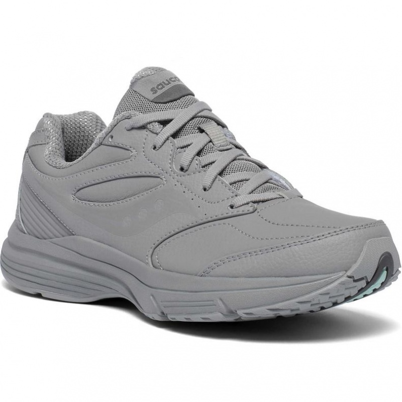 Women's Saucony Integrity Walker 3 Extra Wide Running Shoes Grey | CANADA SNDBPGH