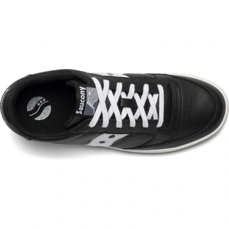 Women's Saucony Jazz Court Sneakers Black / White | CANADA EGDMZQH