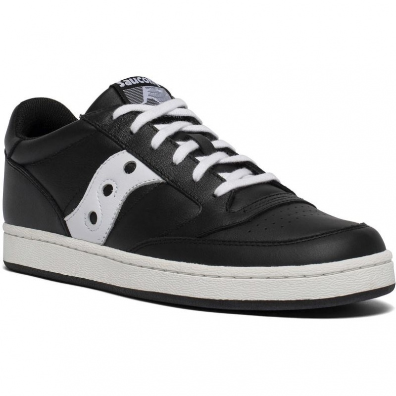 Women's Saucony Jazz Court Sneakers Black / White | CANADA EGDMZQH