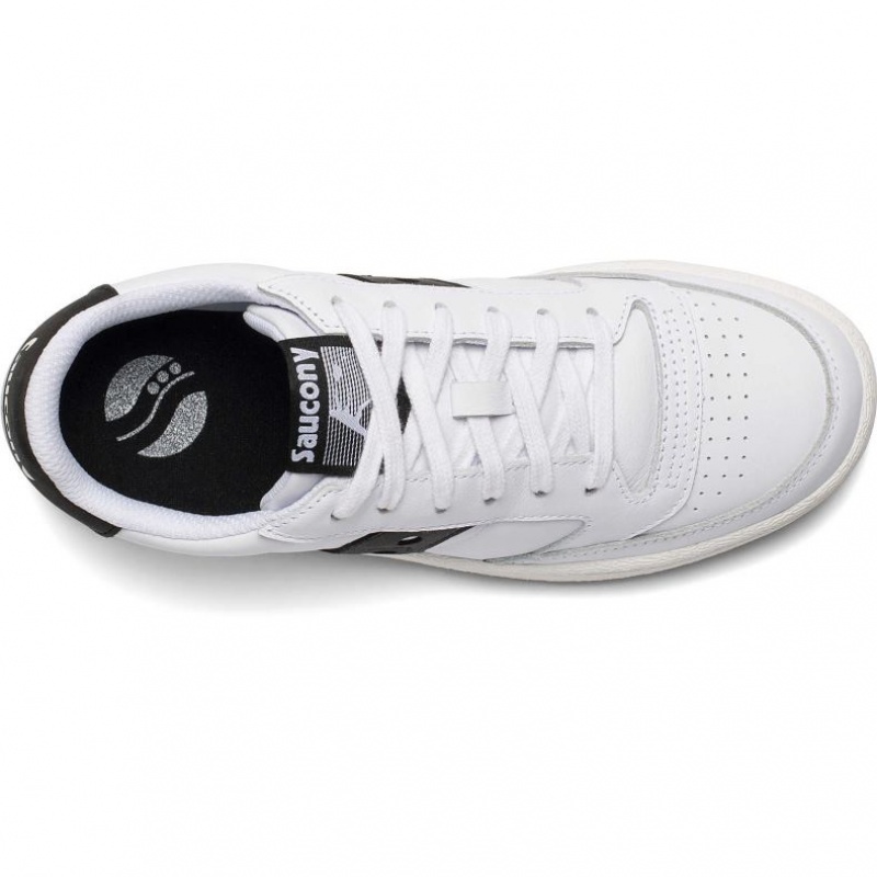 Women's Saucony Jazz Court Sneakers White / Black | CANADA BZACPSJ