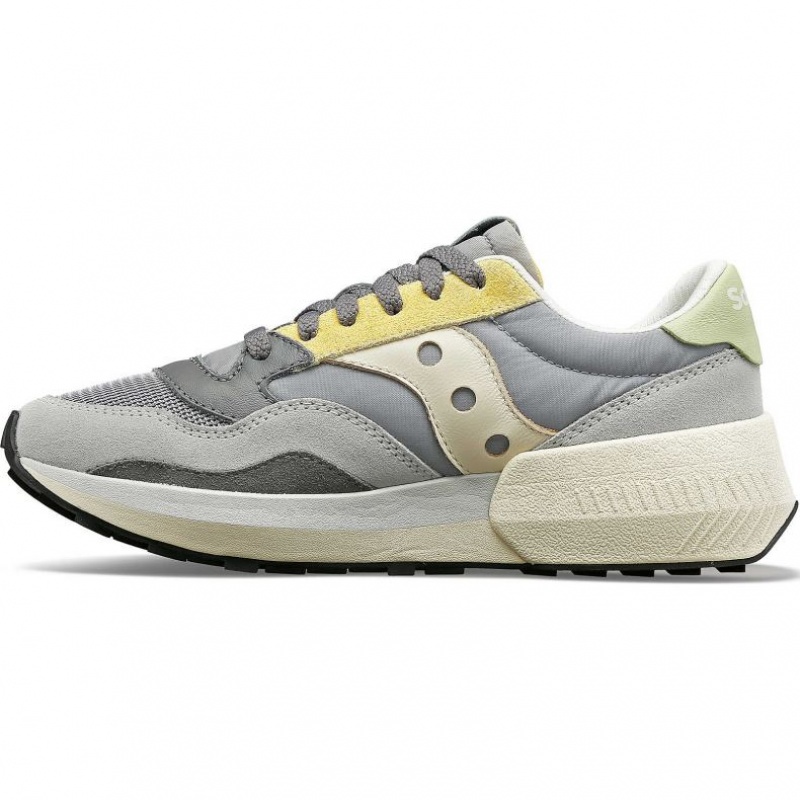 Women's Saucony Jazz NXT Sneakers Grey / Yellow | CANADA CMZNXFA