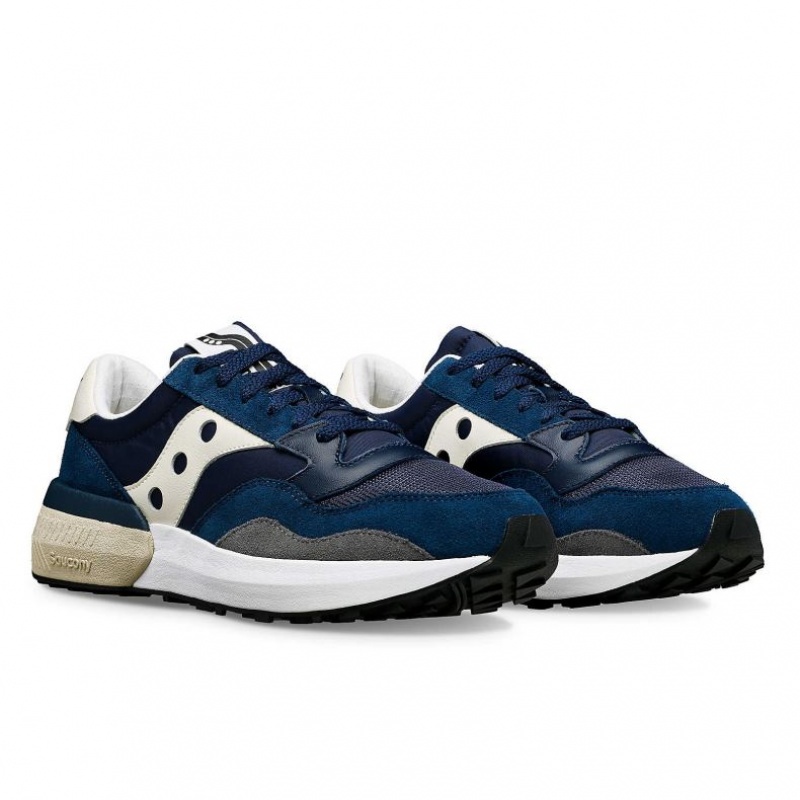 Women's Saucony Jazz NXT Sneakers Navy / Cream | CANADA HNALWIX