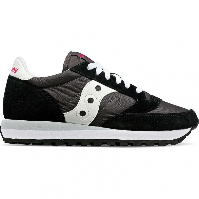 Women\'s Saucony Jazz Original Sneakers Black | CANADA XJUFLMN