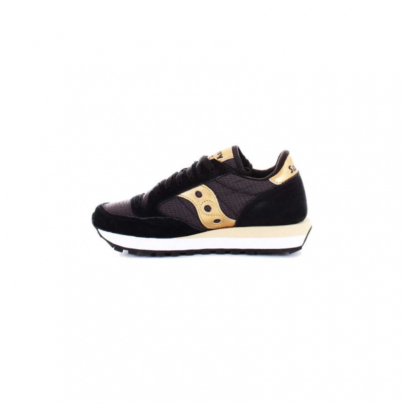 Women's Saucony Jazz Original Sneakers Black / Gold | CANADA FAZUDRO