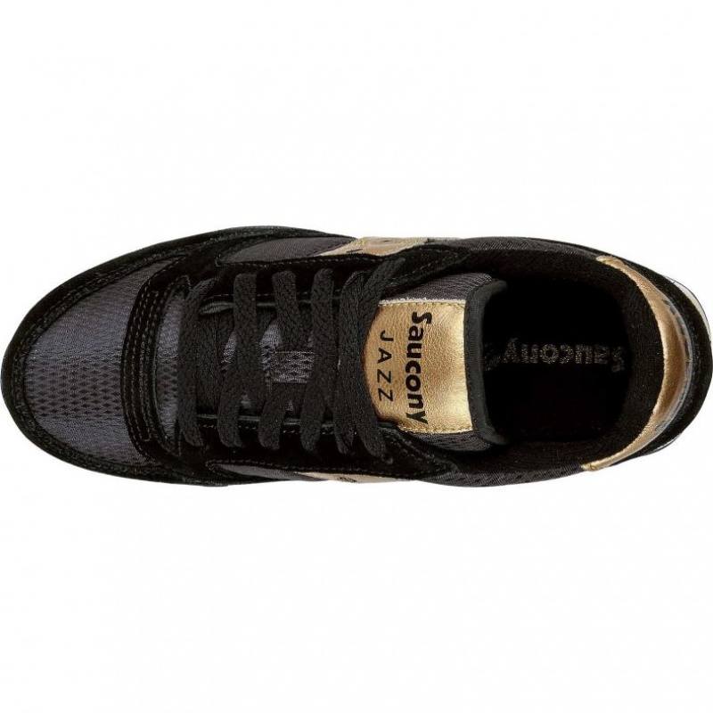 Women's Saucony Jazz Original Sneakers Black / Gold | CANADA FAZUDRO