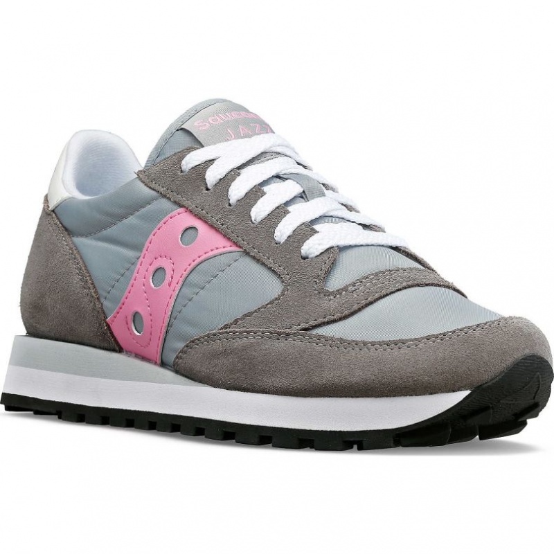 Women's Saucony Jazz Original Sneakers Grey | CANADA AURYTGQ