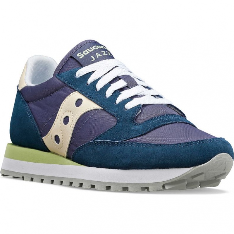 Women's Saucony Jazz Original Sneakers Navy | CANADA CWYUEKB