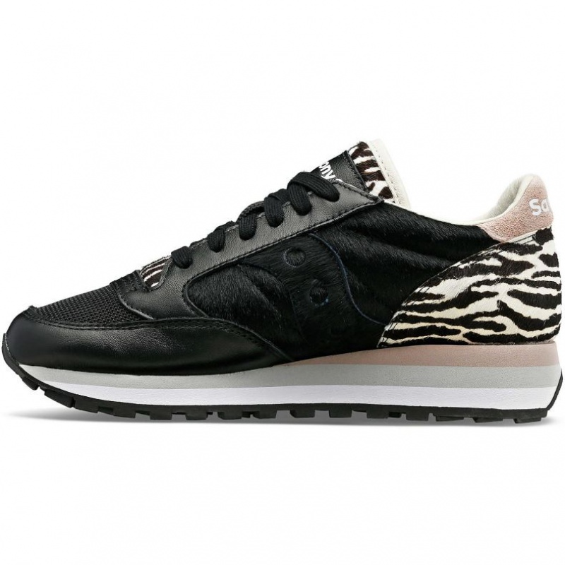 Women's Saucony Jazz Triple Sneakers Black | CANADA TLZCIPA