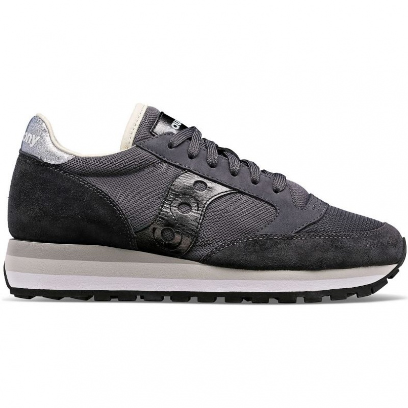 Women\'s Saucony Jazz Triple Sneakers Grey | CANADA FQRVJGC