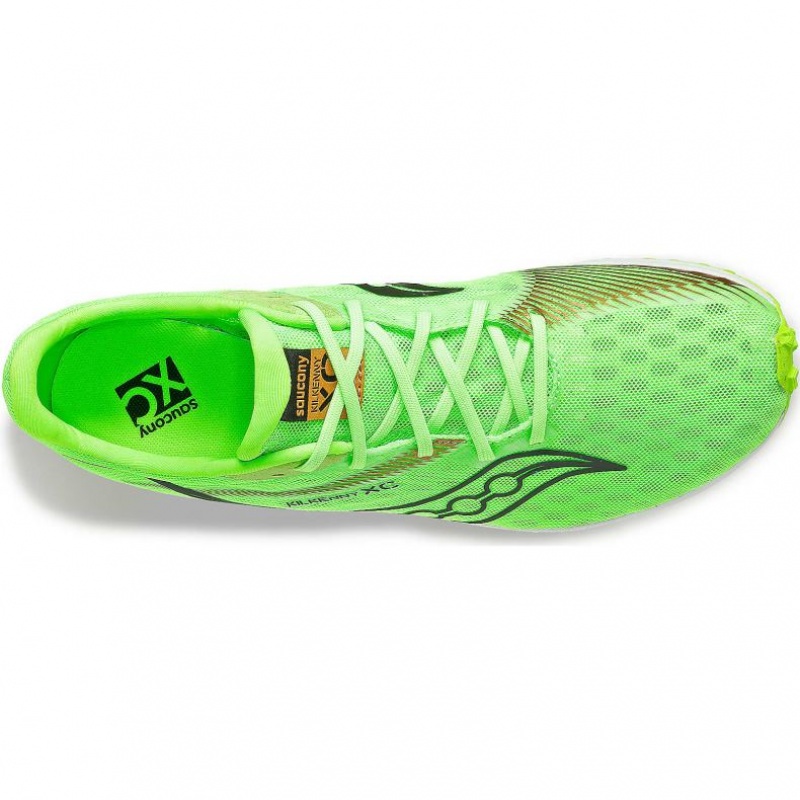 Women's Saucony Kilkenny XC9 Spikes Green | CANADA ISNUAHK