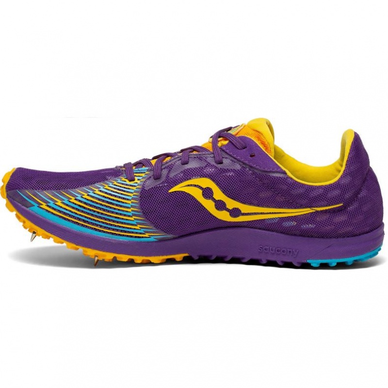 Women's Saucony Kilkenny XC9 Spikes Purple | CANADA RXIWQYV