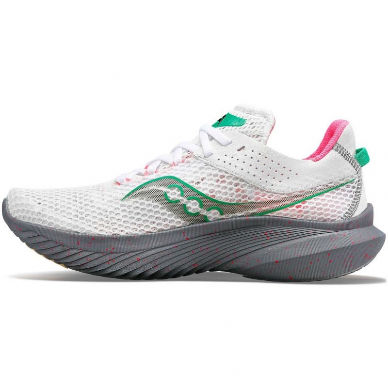 Women's Saucony Kinvara 14 Running Shoes White | CANADA WOBFZLX