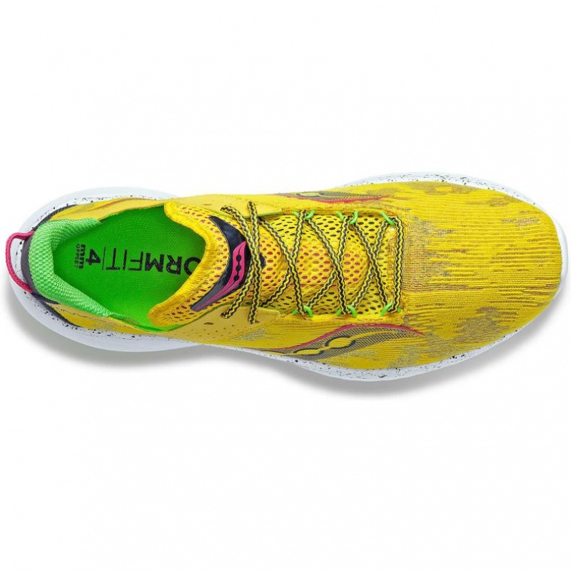 Women's Saucony Kinvara 14 Running Shoes Yellow | CANADA ESHYFTW